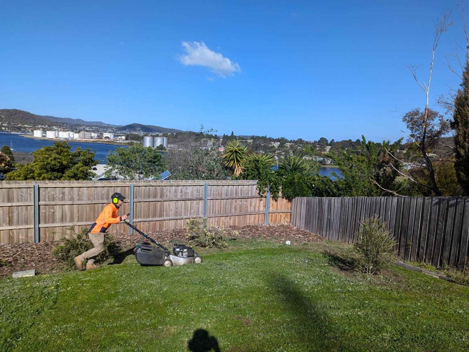 lawn mowing in hobart
